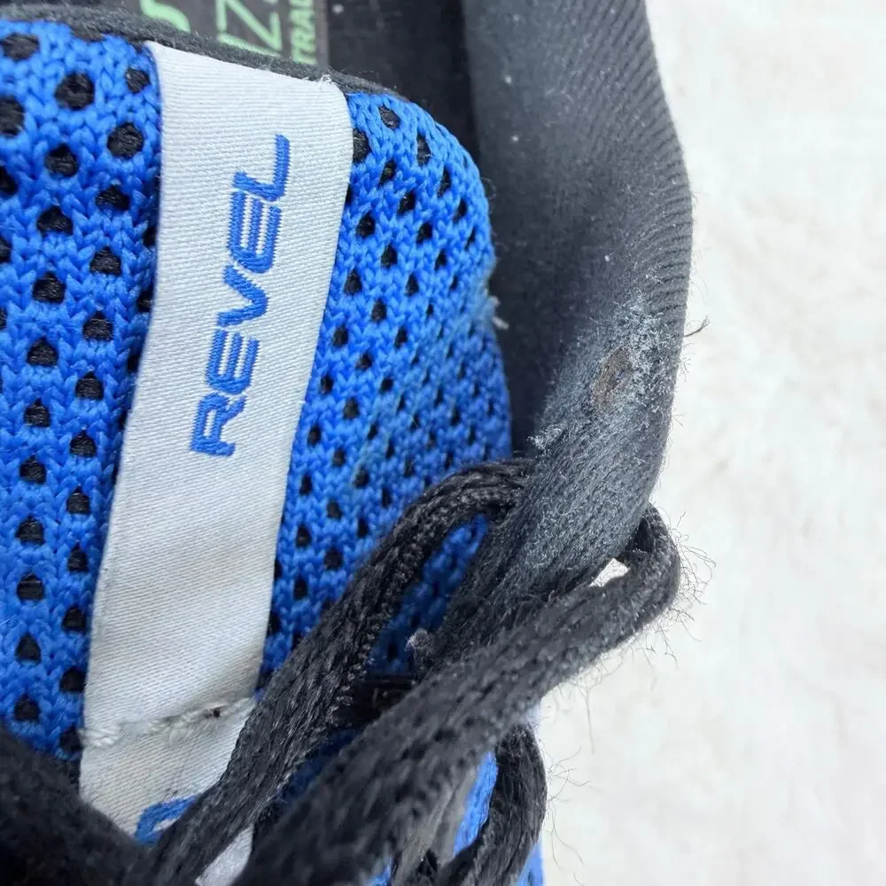 Brooks Revel 6 Mens Running Shoes Blue Black Size 9.5 D Athletic Sneaker